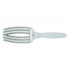 Щетка для укладки Olivia Garden Fingerbrush Combo Medium Pastel Green