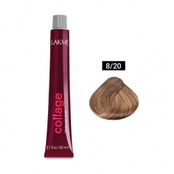 Краска Lakme Collage Creme Hair Color 8/20 блондин фиолетовый