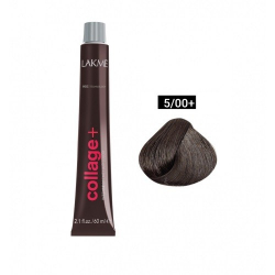 Lakme Collage+ Intense Creme Hair Color 5/00+ светлый шатен интенсивный