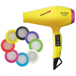 Фен babyliss bab6350ie giallo