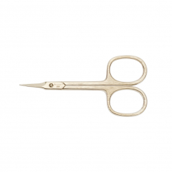 Ножницы для кутикулы никелированные Dewal 306