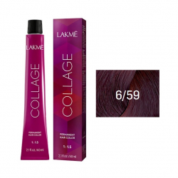 Lakme Collage Creme Hair Color 6-59 темный блондин махагоново-красный