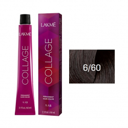 Lakme Collage Creme Hair Color 6-60 темный блондин коричневый