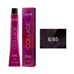 Lakme Collage Creme Hair Color 6-65 темный блондин коричнево-махагоновый