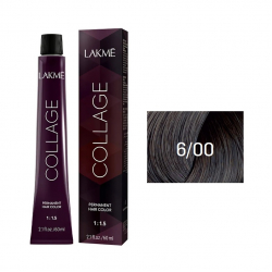 Lakme Collage Creme Hair Color 6-00 темный блондин