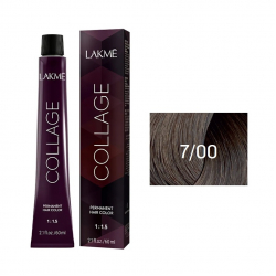 Lakme Collage Creme Hair Color 7/00 средний блондин