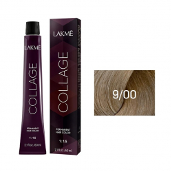 Краска Lakme Collage Creme Hair Color 9/00 светлый блондин