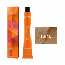 Безаммиачная полуперманентная краска Lakme Gloss 10/40