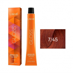 Краска Lakme Gloss Color Rinse 7/45