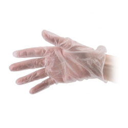 Перчатки винил Dewal MV0003-L