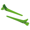 Зажимы для волос 12 шт. Dewal CL2415 Green