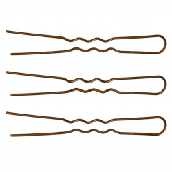 Шпильки для волос Dewal SLT45VT-3/200