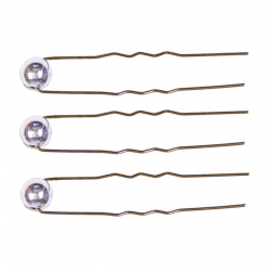 Шпильки для волос 6 шт. Eurostil 03210