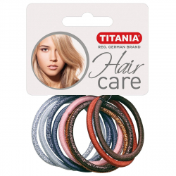Резинки для волос 10 шт. Titania Girl 7818