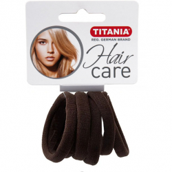 Резинки для волос 6 шт. Titania 7869