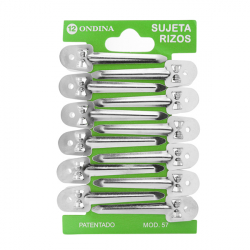 Зажимы для волос 12 шт. Eurostil 00057