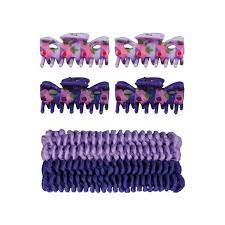 Набор зажимов и резинок для волос 8 шт. Titania Girl 8008