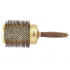 Термобрашинг Olivia Garden Expert Blowout Shine Wavy Bristles Gold&Brown (80 мм)