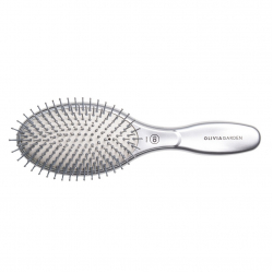 Olivia Garden Expert Care Oval Nylon Bristles Silver