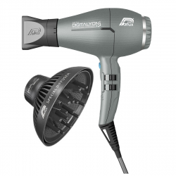 Профессиональный фен Parlux Digitalyon Glitter Grey + диффузор