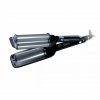 Тройная плойка Hairway Black & Silver Line 04012