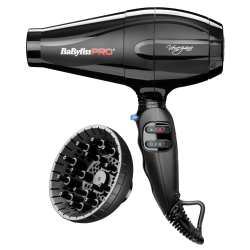 Профессиональный фен BaByliss Pro Veneziano + диффузор BABD11E - 1