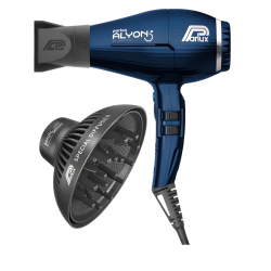 Профессиональный фен Parlux Alyon Night Blue + диффузор Magic Sense #1