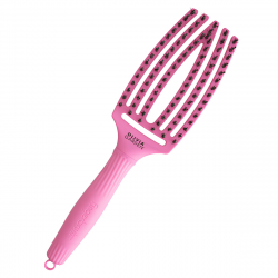 Щетка для укладки Olivia Garden Fingerbrush Combo Bubble Pink Medium #1
