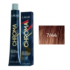 Крем-краска Lakme Chroma 7/44 60 ml