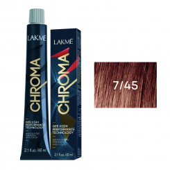 Крем-краска Lakme Chroma 7/45 60 ml