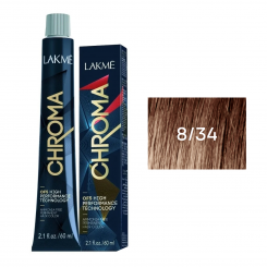 Крем-краска Lakme Chroma 8/34 60 ml