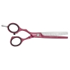 Ножницы филировочные для левши Jaguar Pastell Plus Offset 40 Berry Left 5.25 30525-10